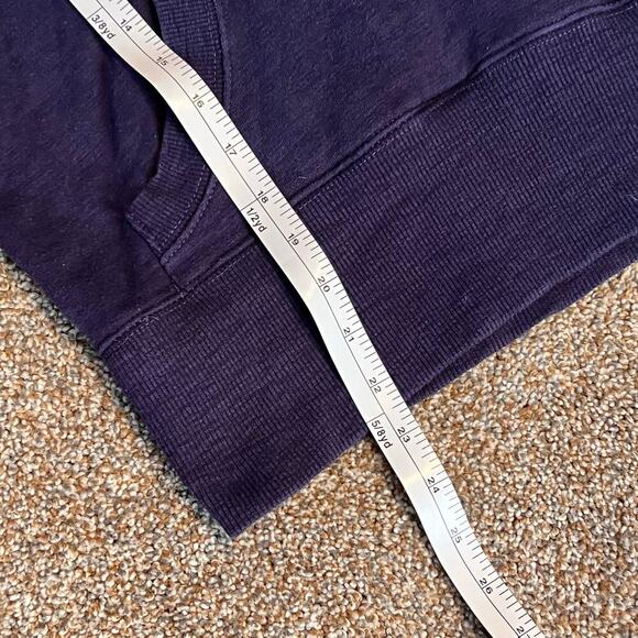 Ariat Women's Navy Blue Hoodie. Skull Button Snap Front, Kangaroo Pouch. Size Sm - Picture 6 of 8